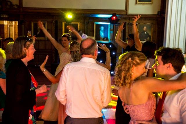 Rushton Hall Wedding DJ and Disco