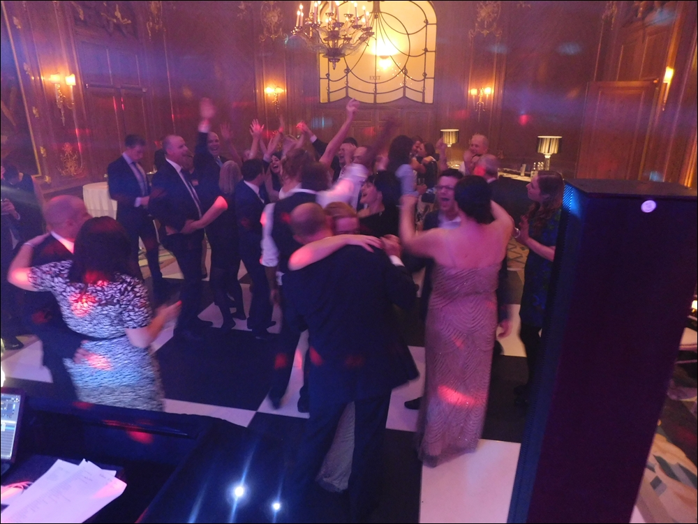 Guests on the Dancefloor - Claridge's Wedding Disco